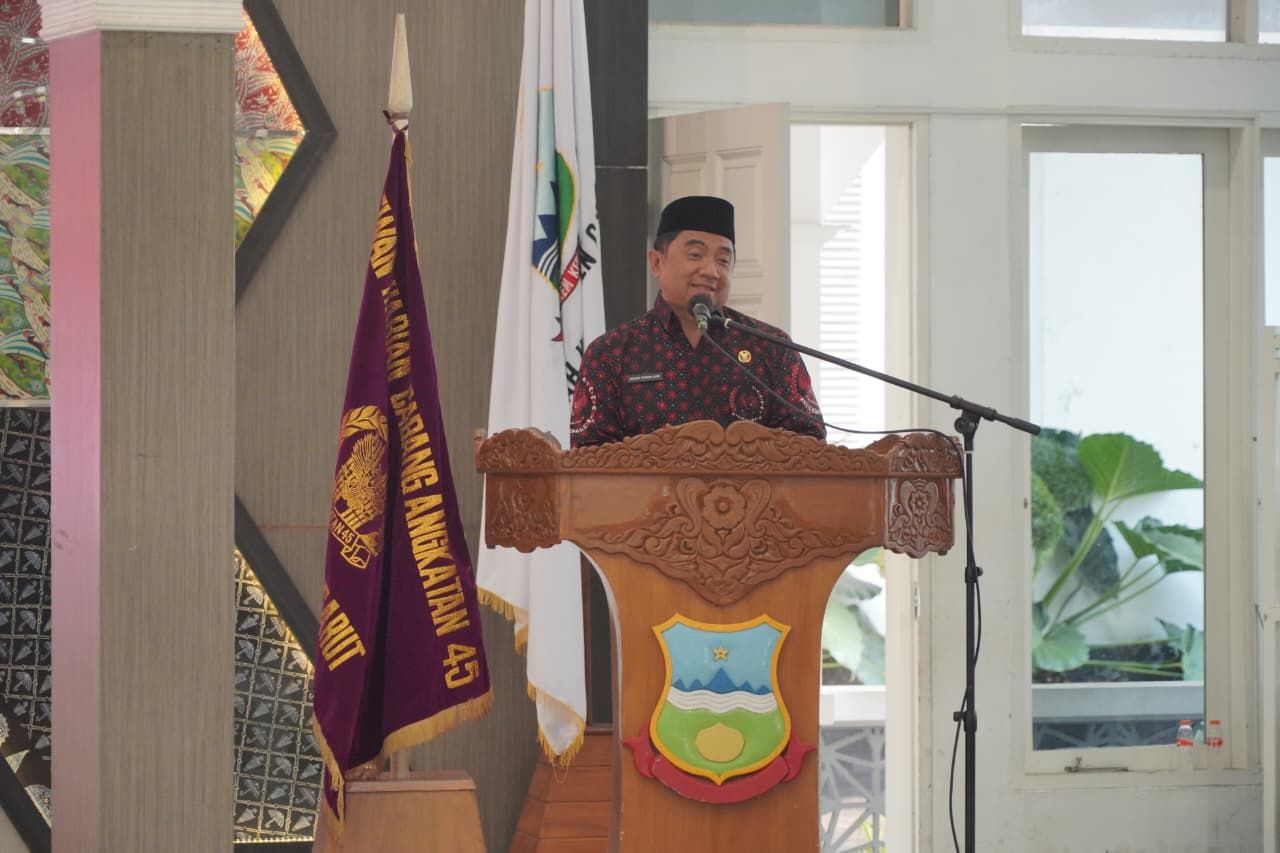 Lantik Pengurus DHR-45, Bupati Garut Tekankan Nilai Perjuangan dan Kemandirian